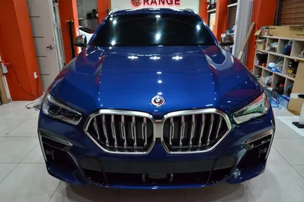대전카스킨 + 오렌지카스킨 + 대전랩핑 + 세종랩핑 + 전체랩핑 + BMW + X6M50i + 3m.2080-S12 Satin Black + 사틴블랙 / 대전 유성구 원신흥동