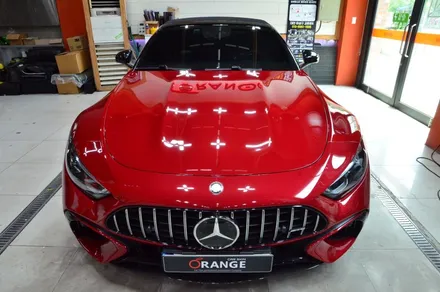 대전카스킨 + 오렌지카케어 + 오렌지카스킨 + 전체랩핑 + 전체PPF + Mercedes-Benz + SL63AMG + SL63 + KEEP GAURD PPF / 대전 유성구 원신흥동