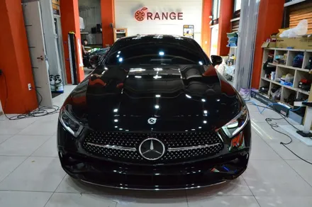 대전카스킨 + 오렌지카케어 + 오렌지카스킨 + 전체랩핑 + 전체PPF + Mercedes-Benz + KEEP GAURD PPF + CLS450 / 대전 유성구 원신흥동