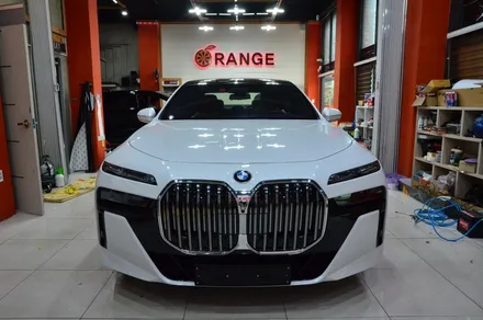 대전카스킨 + 오렌지카스킨 + 대전랩핑 + 세종랩핑 + 전체랩핑 + BMW + BMW 740i + 듀오톤 + AX Film + 플로렛실버(FLORETT SILVER) / 대전 유성구 원신흥동