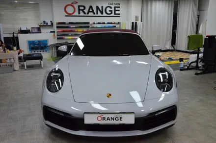 대전 카스킨 + 오렌지카스킨 + 포르쉐 + 911까레라S + 전체랩핑 + STYX Super Gloss Audi Nardo Gray(Light) / 대전 유성구 원신흥동