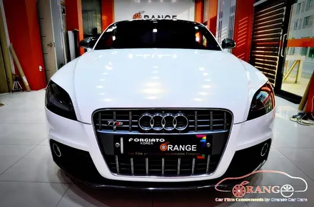 대전카스킨 + 오렌지카케어 + 오렌지카스킨 + 전체랩핑 + 아우디 + 아우디TT +3M + Gloss White Gold Sparkle + 글로스화이트골드스파클 / 대전 유성구 원신흥동