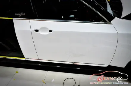 대전카스킨 + 오렌지카케어 + 오렌지카스킨 + 전체랩핑 + 현대자동차 + 에쿠스리무진 + 3M + Gloss White + 글로스화이트 / 대전 유성구 원신흥동