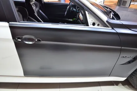 대전 카스킨+오렌지 카스킨+BMW M4+3M사틴블랙+전체랩핑(재시공) / 대전 유성구 원신흥동