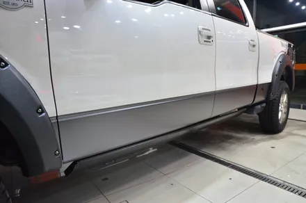 대전 카스킨+오렌지 카스킨+포드 F150 King Ranch+부분랩핑+3M 새틴 다크 그레이 / 대전 유성구 원신흥동