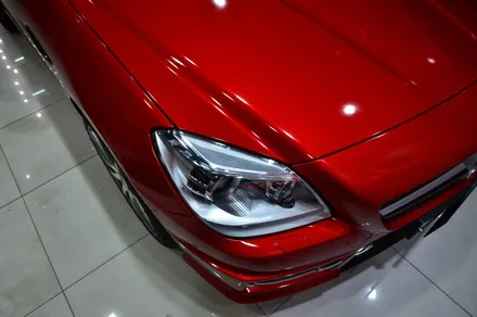 대전 카스킨+오렌지 카스킨+벤츠 SLK AMG+전체랩핑+3M Gloss Dragon Fire Red+드래곤 파이어 레드 / 대전 유성구 원신흥동