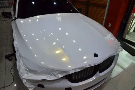 대전 카스킨+오렌지 카스킨+BMW Xdrive 750LI+전체랩핑+Gloss White Gold Sparkle+글로스 화이트 골드 스파클 / 대전 유성구 원신흥동