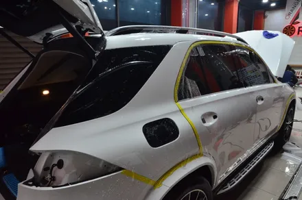 대전카스킨 + 오렌지카스킨 + 대전랩핑 + 세종랩핑 + 전체PPF + 벤츠GLE400D + Mercedes-Benz GLE400D + KEEP GAURD PPF / 대전 유성구 원신흥동