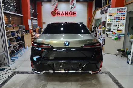 대전카스킨 + 오렌지카스킨 + BMW + 750E + 듀오톤 + AX Film + XPE6540 (Aventurine Green) + 어벤츄린 그린 / 대전 유성구 원신흥동