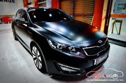 대전카스킨 + 오렌지카케어 + 오렌지카스킨 + 전체랩핑 + 기아 + K5 터보 + 3M + Satin Black + 싸틴블랙 / 대전 유성구 원신흥동