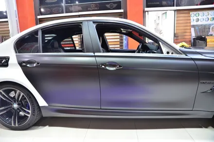 대전 카스킨+오렌지 카스킨+BMW M4+3M사틴블랙+전체랩핑(재시공) / 대전 유성구 원신흥동