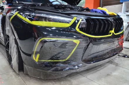 대전카스킨 + 오렌지카스킨 + 대전랩핑 + 세종랩핑 + 전체랩핑+ 전체PPF + KEEP GAURD PPF + BMW M8 / 대전 유성구 원신흥동