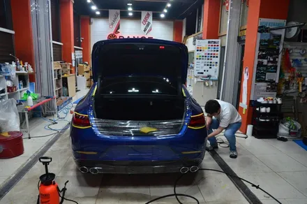 대전카스킨 + 오렌지카스킨 + 대전랩핑 + 세종랩핑 + 전체랩핑+ 전체PPF  + 벤츠 CLS 53 AMG + Mercedes-Benz + KEEP GAURD PPF +블랙PPF / 대전 유성구 원신흥동