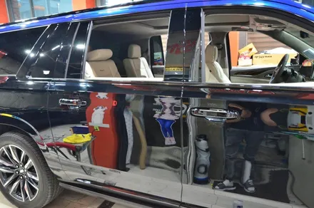 오렌지카스킨 + 대전랩핑 + 세종랩핑 + 부분랩핑 + 본넷PPF + 생활보호PPF + 캐딜락 에스컬레이드 + 듀오톤 + 3M 1080-G377 + Gloss Cosmic Blue / 대전 유성구 원신흥동