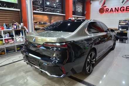 대전카스킨 + 오렌지카스킨 + BMW + 750E + 듀오톤 + AX Film + XPE6540 (Aventurine Green) + 어벤츄린 그린 / 대전 유성구 원신흥동