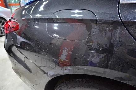대전 카스킨 + 오렌지 카스킨 + 벤츠 + E300 + 생활보호PPF + 하이그로시PPF + 3M 2080 G12 Gloss Black / 대전 유성구 원신흥동