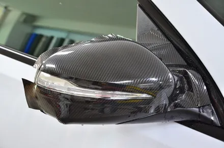 대전 카스킨 + 오렌지 카스킨 + 벤츠 + GLE 53 AMG 쿠페 + 전체랩핑, 부분 카본PPF,크롬죽이기 + TINYBOT Gloss White / 대전 유성구 원신흥동