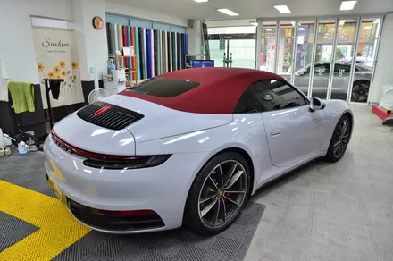 대전 카스킨 + 오렌지카스킨 + 포르쉐 + 911까레라S + 전체랩핑 + STYX Super Gloss Audi Nardo Gray(Light) / 대전 유성구 원신흥동