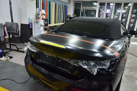 대전 카스킨 + 오렌지 카스킨 + BMW + 420i 컨버터블 + 전체무광PPF + 리보무광PPF / 대전 유성구 원신흥동