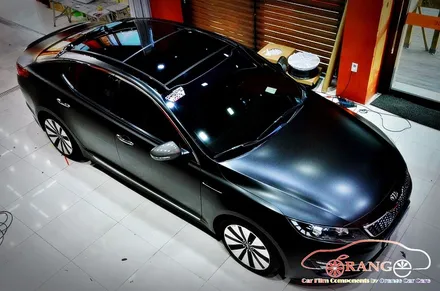 대전카스킨 + 오렌지카케어 + 오렌지카스킨 + 전체랩핑 + 기아 + K5 터보 + 3M + Satin Black + 싸틴블랙 / 대전 유성구 원신흥동