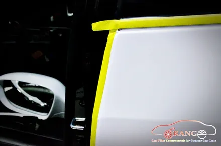 대전카스킨 + 오렌지카케어 + 오렌지카스킨 + 전체랩핑 + 현대자동차 + 에쿠스리무진 + 3M + Gloss White + 글로스화이트 / 대전 유성구 원신흥동