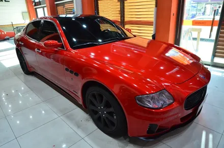 대전 카스킨+오렌지 카스킨+마세라티 콰트로 포르테 +전체랩핑+3M 1080-G363 Gloss Dragon Fire Red / 대전 유성구 원신흥동
