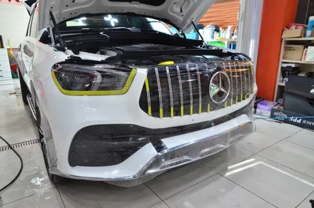 대전카스킨 + 오렌지카스킨 + 대전랩핑 + 세종랩핑 + 전체PPF + 벤츠GLE400D + Mercedes-Benz GLE400D + KEEP GAURD PPF / 대전 유성구 원신흥동