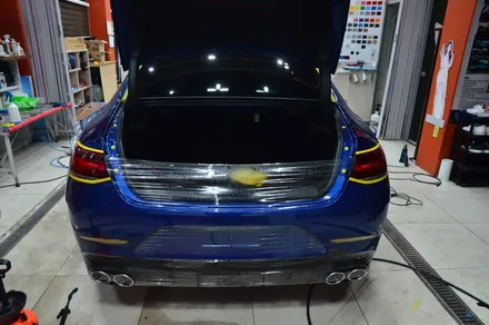대전카스킨 + 오렌지카스킨 + 대전랩핑 + 세종랩핑 + 전체랩핑+ 전체PPF  + 벤츠 CLS 53 AMG + Mercedes-Benz + KEEP GAURD PPF +블랙PPF / 대전 유성구 원신흥동