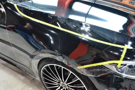 대전카스킨 + 오렌지카케어 + 오렌지카스킨 + 전체랩핑 + 전체PPF + Mercedes-Benz + KEEP GAURD PPF + CLS450 / 대전 유성구 원신흥동
