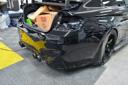 대전 오렌지 카스킨 BMW M4 건식 블랙 PPF로 다크무드로 완벽 변신 / 대전 유성구 원신흥동