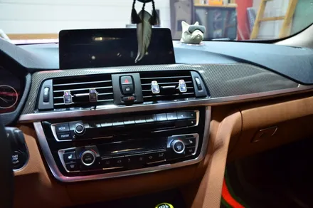 대전 카스킨+오렌지 카스킨+BMW 420d SOTT+유광카본+실내랩핑 / 대전 유성구 원신흥동