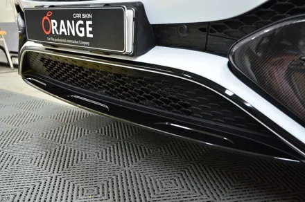 대전 카스킨 + 오렌지 카스킨 + 벤츠 + GLE 53 AMG 쿠페 + 전체랩핑, 부분 카본PPF,크롬죽이기 + TINYBOT Gloss White / 대전 유성구 원신흥동