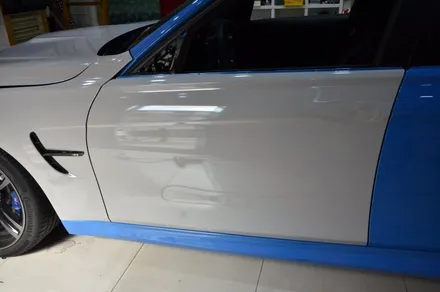 대전 카스킨+오렌지 카스킨+BMW F80 M3+전체랩핑+3M G31 storm gray / 대전 유성구 원신흥동