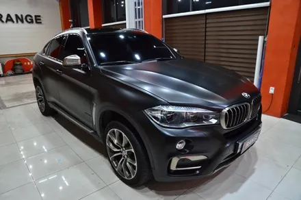 오렌지 카스킨+대전 카스킨+BMW X6+전체 스킨+3M-S12 Satin Black+사틴블랙 / 대전 유성구 원신흥동