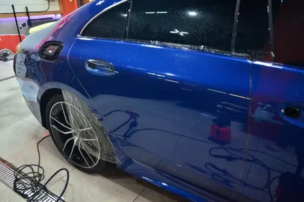 대전카스킨 + 오렌지카스킨 + 대전랩핑 + 세종랩핑 + 전체랩핑+ 전체PPF  + 벤츠 CLS 53 AMG + Mercedes-Benz + KEEP GAURD PPF +블랙PPF / 대전 유성구 원신흥동