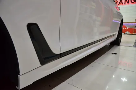 대전카스킨 + 오렌지카스킨 + 대전랩핑 + 세종랩핑 + 전체랩핑 + BMW 740LI + 3m.2080-G10 Gloss White / 대전 유성구 원신흥동