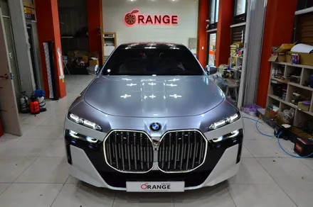 대전카스킨 + 오렌지카스킨 + 대전랩핑 + 세종랩핑 + 전체랩핑 + BMW + BMW 740i + 듀오톤 + AX Film + 플로렛실버(FLORETT SILVER) / 대전 유성구 원신흥동