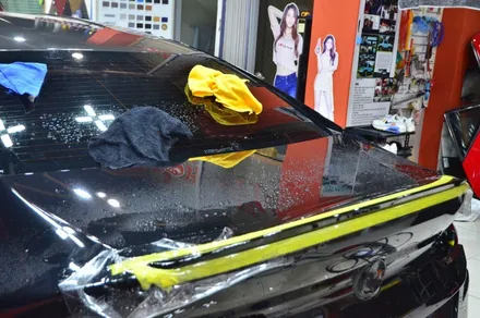 대전카스킨 + 오렌지카스킨 + 대전랩핑 + 세종랩핑 + 전체랩핑+ 전체PPF + KEEP GAURD PPF + BMW M8 / 대전 유성구 원신흥동