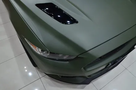 대전카스킨+ 오렌지카스킨+ 대전랩핑+ Ford Mustang GT Convertible + 머스탱 GT 컨버터블 + 3M-2080-M26 Matte Military Green / 대전 유성구 원신흥동