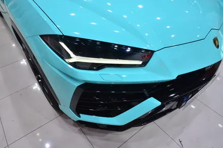 대전카스킨 + 오렌지카스킨 + 전체랩핑 + 람보르기니 + 우루스 + BB WRAP-RF019(PET Tiffany Blue) +티파니 블루 / 대전 유성구 원신흥동