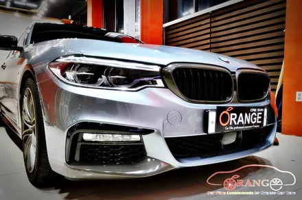 대전카스킨 + 오렌지카케어 + 오렌지카스킨 + 신차패키지 + 신차출고 + PPF + 3M + BMW + 신형520D + 라이트필름 + 포인트데칼 + M퍼포먼스 + 루프스킨 / 대전 유성구 원신흥동