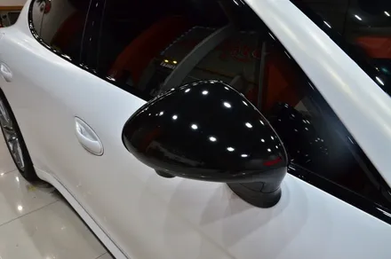 대전 카스킨+오렌지 카스킨+포르쉐 파나메라+전체랩핑+3M 1080 S120 Satin White Aluminum+새틴 화이트 알루미늄 / 대전 유성구 원신흥동