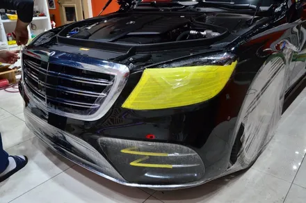 대전 카스킨+오렌지 카스킨+벤츠 S 350d+PPF필름처리 / 대전 유성구 원신흥동
