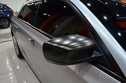 대전 카스킨+오렌지 카스킨+크라이슬러 300C+전체랩핑+3M 1080-S120 Satin White  Aluminum+새틴 화이트 알루미늄 / 대전 유성구 원신흥동