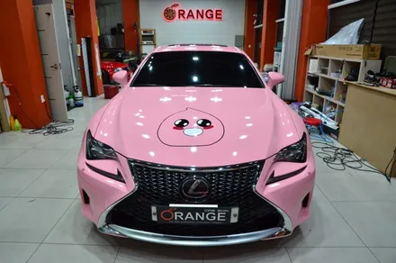 대전카스킨 + 오렌지카스킨 + 대전랩핑 + 세종랩핑 + 전체랩핑 + LEXUS RC350 + MacTac 758-09BF / 대전 유성구 원신흥동