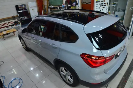 대전카스킨 + 오렌지카스킨 + 대전랩핑 + 세종랩핑 + 전체랩핑+ 전체PPF BMW X1 + 3M 1080-G8081 Cool Gray / 대전 유성구 원신흥동