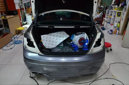 대전카스킨 + 오렌지카케어 + 오렌지카스킨 + 전체랩핑 + 벤츠 +   벤츠c63amg + 3M.1080-G201 Gloss Anthracite / 대전 유성구 원신흥동