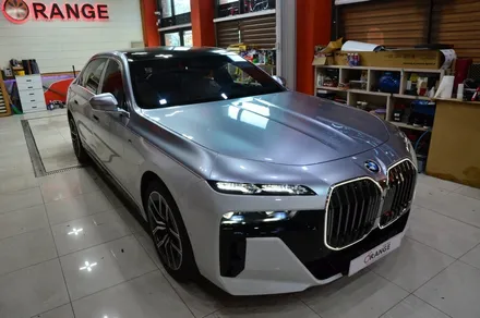 대전카스킨 + 오렌지카스킨 + 대전랩핑 + 세종랩핑 + 전체랩핑 + BMW + BMW 740i + 듀오톤 + AX Film + 플로렛실버(FLORETT SILVER) / 대전 유성구 원신흥동