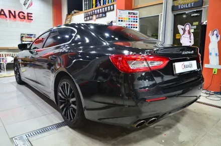 대전 카스킨 + 오렌지 카스킨 + 전체랩핑 + 마세라티 콰트로 포르테 + 3M + 2080 GP292 Gloss Galaxy Black / 대전 유성구 원신흥동