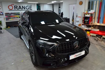 대전 카스킨 + 오렌지 카스킨 + 벤츠 + GLC43 AMG + 전체PPF + 전체 크롬 죽이기 + 앞유리 방탄필름 / 대전 유성구 원신흥동